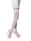 Χαμηλού Κόστους Κάλτσες &amp; Καλσόν-Γυναικεία Καλτσοδέτες - Ζακάρ Λεπ΄το Λευκό Ένα Μέγεθος / 2 Κομμάτια