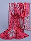 זול צעיפי שיפון צבעוניים שיקיים-נשים צעיף,וינטאג&#039; / חמוד / יום יומי דפוס שיפון מלבן