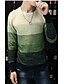 cheap Men&#039;s Sweaters &amp; Cardigans-Men&#039;s Casual / Work Pullover,Polyester Long Sleeve Blue / Green / Red