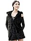 cheap Women&#039;s Outerwear-Women&#039;s Winter Fur Coat Daily Going out Basic Plus Size Long Solid Colored White / Black / Beige XS / S / M