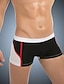 cheap Men&#039;s Briefs Underwear-Men&#039;s Color Block Black Red Blue M L XL