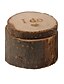cheap Favor Holders-Round Square Cylinder Wood Favor Holder with Printing Favor Boxes Gift Boxes - 1