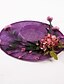 cheap Women&#039;s Hats-Women&#039;s Bucket Hat Linen Vintage - Solid Colored All Seasons Purple
