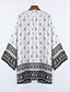 זול Spring Outerwear-חיה פשוט / וינטאג&#039; חולצה - בגדי ריקוד נשים קפלים