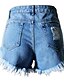 cheap Women&#039;s Pants-Women&#039;s Street chic Plus Size Cotton Jeans Pants - Solid Colored Blue XL / Sexy