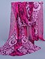 זול צעיפי שיפון צבעוניים שיקיים-נשים צעיף,וינטאג&#039; / חמוד / יום יומי דפוס שיפון מלבן