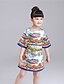 cheap Dresses-KIMOCAT Girl&#039;s Daily Print Dress