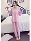 voordelige Pyjama&#039;s &amp; Loungekleding-Dames Katoen Pyjama  - Effen Kleur, Print