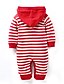 billige Onepiece til jentebabyer-Baby Unisex Striper Fritid / hverdag Stripet Langermet Bomull Kjeledress og jumpsuit