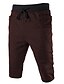 abordables Pantalons &amp; Shorts Homme-sport Décontracté Coton Large Short Pantalon - Couleur Pleine Violet Rouge Vert / Eté