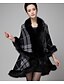 cheap Women&#039;s Sweaters-Women&#039;s Party Vintage Patchwork Long Sleeve Long Cloak / Capes Sweater Jumper, V Neck Spring / Fall / Winter Wine / Black / Red