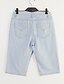 cheap Women&#039;s Pants-Women&#039;s Low Rise Inelastic Shorts Jeans Pants, Cute Summer