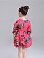 abordables Robes-FILLE Demi Manches Floral Graphique imprimé en 3D Robes Coton Robe Printemps Automne Casual Quotidien