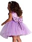 cheap Flower Girl Dresses-Ball Gown Knee Length Flower Girl Dress - Tulle Sleeveless Jewel Neck with Flower