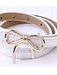 cheap Women&#039;s Belt-Women PU Waist Belt,Fashionable Jewelry / Casual Gold / Silver / Alloy All Seasons
