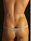 cheap Men&#039;s Exotic Underwear-Men&#039;s Briefs Underwear Solid Colored Low Waist White Black Gray M L XL