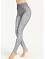 billige Leggings-Dame Daglig Grunnleggende Tights - Ensfarget Medium Midje