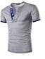 cheap Men&#039;s Tees &amp; Tank Tops-Men&#039;s Solid Colored T-shirt Daily Sports White / Black / Navy Blue / Dark Gray / Light gray / Summer / Short Sleeve