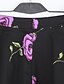 billige Kvindenederdele-Dame A-linje Nederdele - I-byen-tøj Blomstret Trykt mønster
