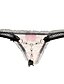 billige Sexet lingeri-patchwork g-strenge med blonder til kvinder&amp;amp; thongs trusser mid talje sexet bomuld lilla one-size jul
