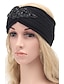 cheap Women&#039;s Hats-Women&#039;s Handmake Twisted Knitting Head Band Tie Cap