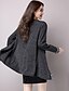 cheap Women&#039;s Sweaters-Women&#039;s Simple Long Sleeve Cotton Long Cardigan - Solid Colored / Fall / Winter