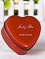 זול ארגזי ממתקים לחתונה-24 יחידה / סט מחזיק לטובת-בצורת לב מתכת קופסאות קישוט התאמה אישית