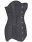 abordables Corsets et lingerie sculptante-Lacet Corset Femme Mosaïque Modal Polyester Nylon Spandex Satin Noir