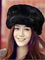 abordables Sombreros de mujer-Mujer Sombrero Floppy Acrílico Activo - Un Color Otoño Invierno Color Camello Blanco Negro / Rojo / Marrón / Rasa