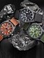 cheap Military Watches-Men&#039;s Sport Watch / Fashion Watch / Dress Watch Calendar / date / day / Cool Fabric Band Vintage / Casual Black / Brown / Green / Stainless Steel