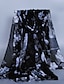cheap Women&#039;s Scarves-Women&#039;s Party / Work / Holiday Rectangle Scarf - Floral Print