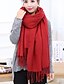 cheap Women&#039;s Scarves-Unisex Basic Cotton Rectangle Scarf - Solid Colored / Spring / Fall / Winter