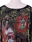 cheap Women&#039;s Blouses &amp; Shirts-Women&#039;s Boho Batwing Sleeve Blouse Print / Summer / Floral Patterns