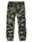 billige Herrebukser og -shorts-Herre Sport Afslappet / Hverdag Joggingbukser Bukser - camouflage Bomuld Gul Lys Grøn Army Grøn