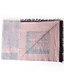 billige Kvindetørklæder-Unisex Vintage / Fest / Casual Polyester / Rayon Halstørklæde-Stribet Rektangulær Rød / Sort / Blå / Brun / Pink