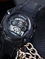 preiswerte Sportuhr-Herrn Uhr Armbanduhr Digital Silikon Schwarz Armbanduhren für den Alltag / Analog Freizeit Modisch Gelb Rot Blau / Edelstahl