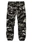 billige Herrebukser og -shorts-Herre Sport Afslappet / Hverdag Joggingbukser Bukser - camouflage Bomuld Gul Lys Grøn Army Grøn