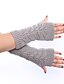 preiswerte Damenhandschuhe-Damen Party / Büro Handgelenk-Länge Halbfinger Handschuhe - Solide