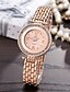 baratos Relógios de Pulseira-Mulheres Relógio de Moda Relógio de Pulso Bracele Relógio Quartzo / Aço Inoxidável Banda Legal Casual Elegantes Prata Dourada Ouro Rose