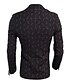 cheap Men&#039;s Trench Coat-Men&#039;s Blazer Casual Work Regular Print Long Sleeve Black / Spring / Fall