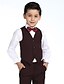 ieftine Costume Băiatul cu Inelele-Vișiniu Costum Cavaler Inele 4 Bumbac Vestă 2022