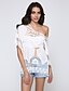 cheap Women&#039;s Blouses &amp; Shirts-Women&#039;s Rayon Blouse,Solid Lace