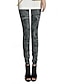 voordelige Leggings-Dames Print / Denim Legging - Geschilderd, Print / Skinny