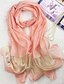 cheap Women&#039;s Scarves-Women&#039;s Silk / Cotton Rectangle Scarf - Solid Colored / Spring / Fall