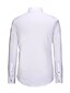cheap Men&#039;s Shirts-Men&#039;s Print Shirt Casual Classic Collar Gray / Stand / Long Sleeve