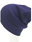 abordables Accessoires Homme-Unisexe Tricot Rétro Vintage Travail Simple Bonnet / Crochet Couleur Pleine Noir Blanche Vert Automne Hiver