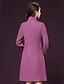 olcso Női felsőruházat-Munka Alap Női Extra méret Kabát-Egyszínű