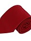 baratos Acessórios para Homem-Masculino Gravata Vermelho，Vintage / Festa / Trabalho / Casual Listrado Poliéster Todas as Estações