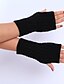 cheap Women&#039;s Gloves-Women&#039;s Party / Work Wrist Length Half Finger Gloves - Solid Colored / Cute / Fall / Winter