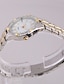 voordelige Trendy Horloge-Dames Modieus horloge Gesimuleerd Diamant Horloge Kwarts Zilver imitatie Diamond / Analoog Informeel - Zilver